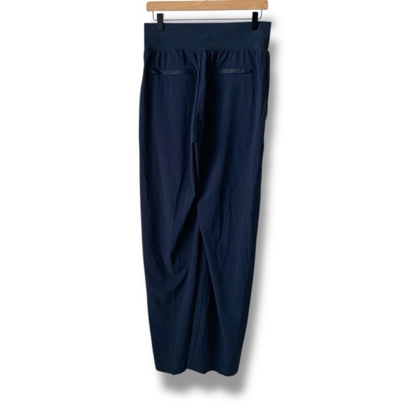 NWT ATHLETA Nolita Wide Leg Pants Navy 12T - Picture 3 of 12